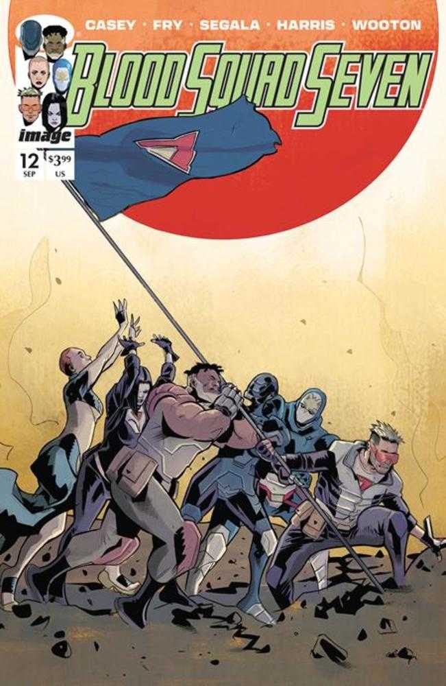 Blood Squad Seven #12 Cover A Paul Fry (Mature)