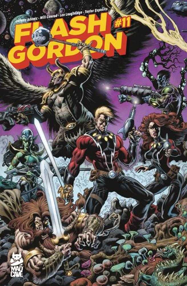 Flash Gordon (2024) #11 Cover B Kyle Hotz Variant