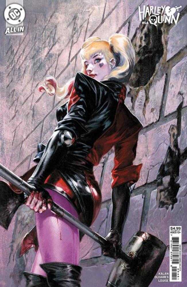Harley Quinn (2021) #54 Cover D Gabriele Dell Otto Gotham Card Stock Variant