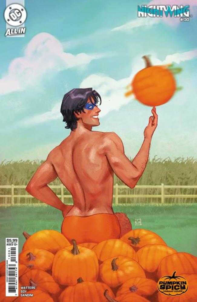 Nightwing (2016) #130 Cover D Kevin Wada Pumpkin Spicy Card Stock Variant