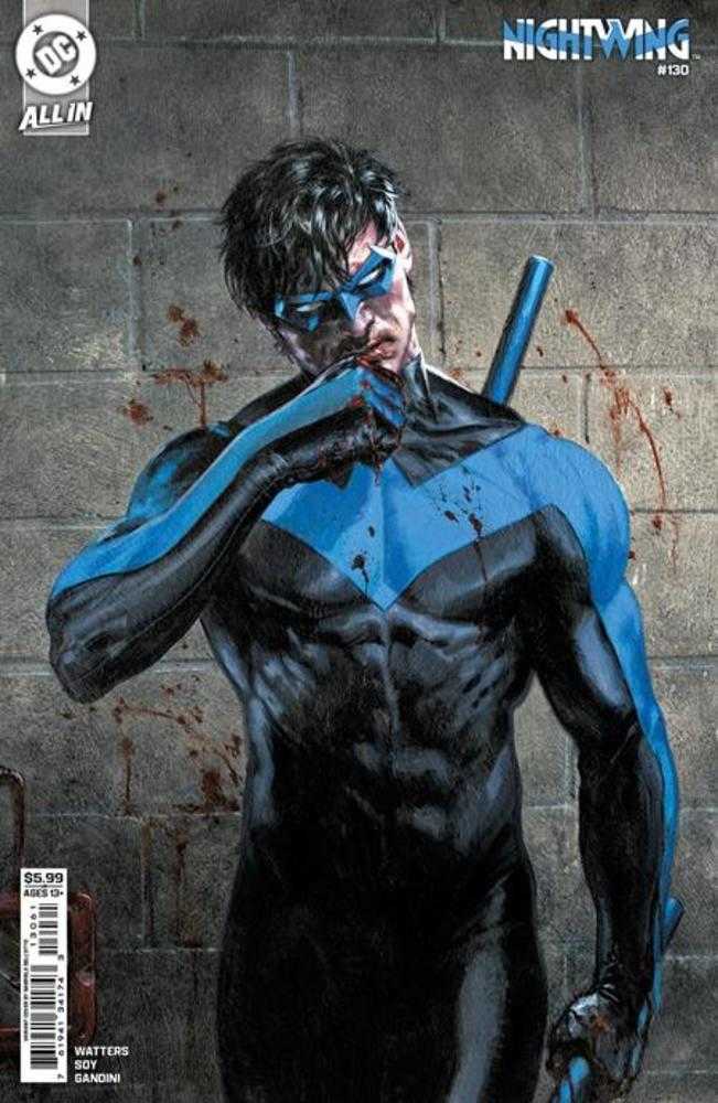 Nightwing (2016) #130 Cover E Gabriele Dell Otto Gotham Card Stock Variant
