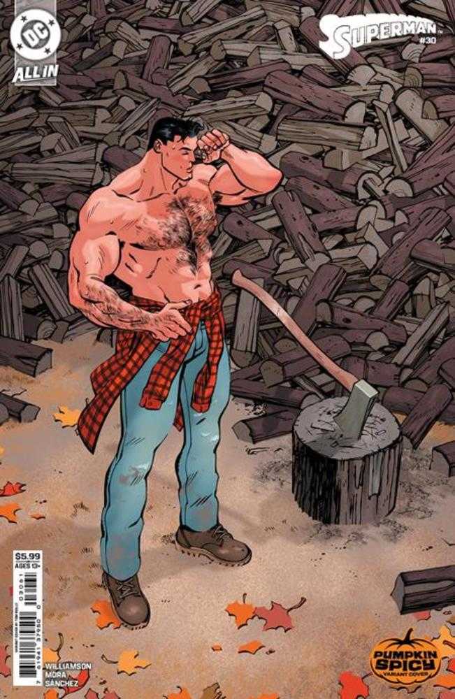 Superman (2023) #30 Cover E Tom Reilly Pumpkin Spicy Card Stock Variant (Out of Print)