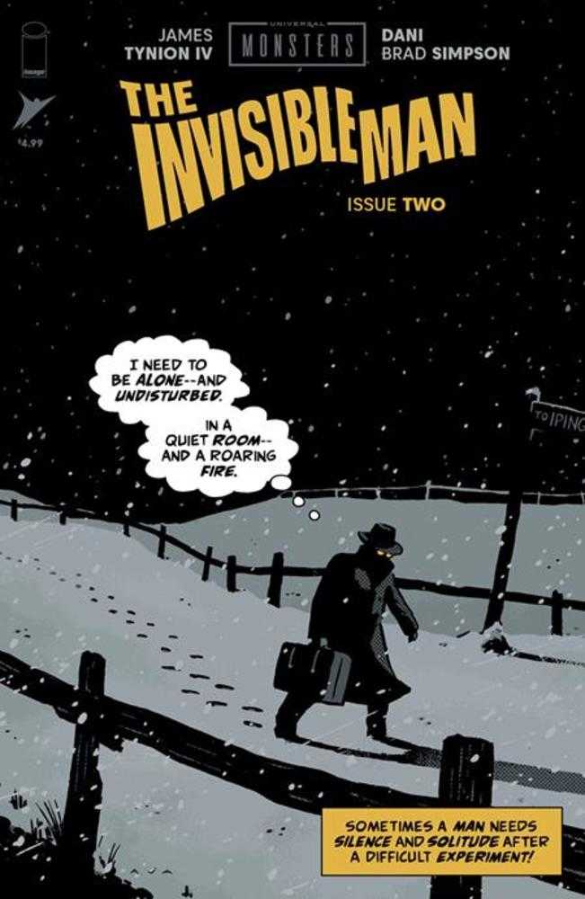 Universal Monsters The Invisible Man #2 (Of 4) Cover C (1:10) David Aja Pulp Variant