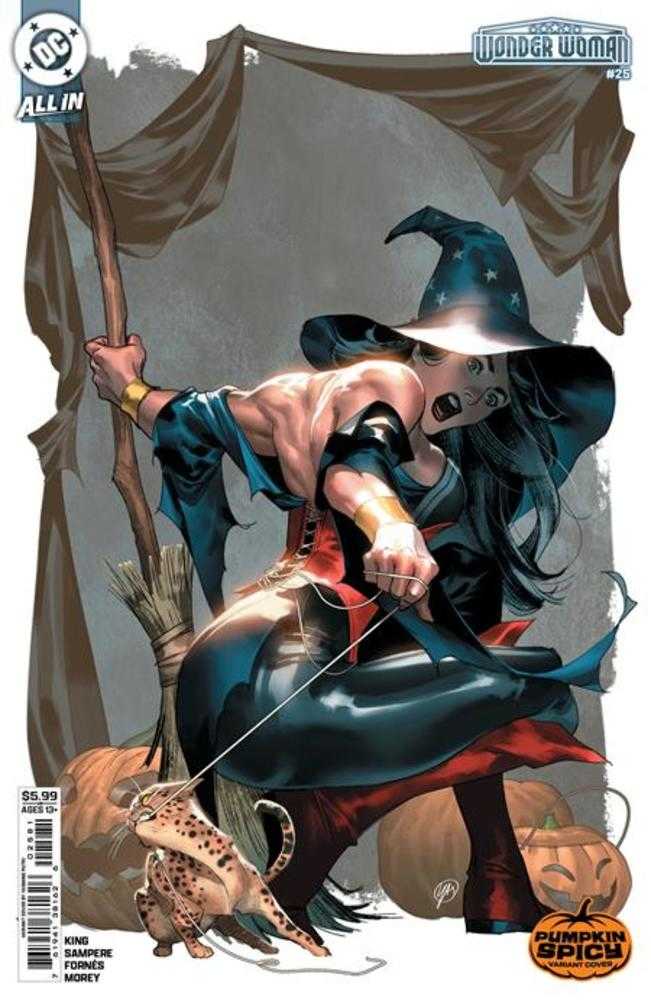 Wonder Woman (2023) #25 Cover E Yasmine Putri Pumpkin Spicy Card Stock Variant