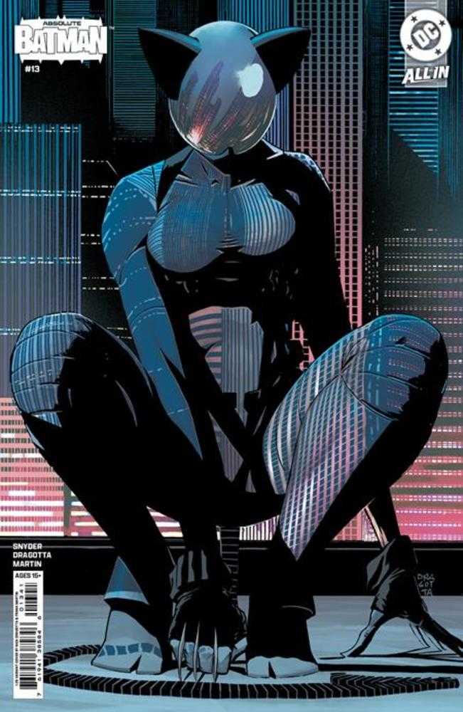 Absolute Batman #13 Cover H (1:25) Nick Dragotta Stealth Mode Card Stock Variant