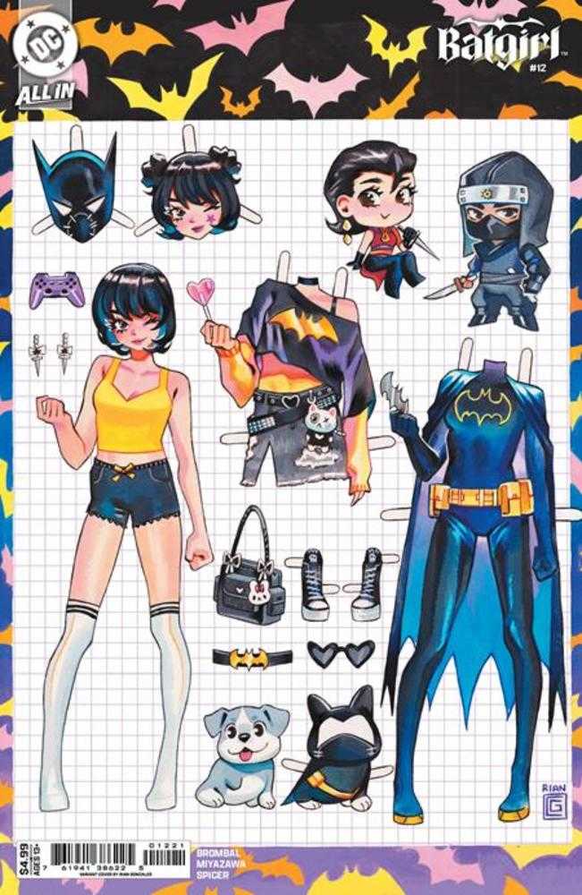 Batgirl (2025) #12 Cover B Rian Gonzales Card Stock Variant