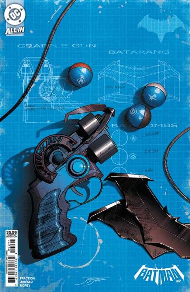 Batman (2025) #2 Cover F Jorge Jimenez Bat Gadget Card Stock Variant