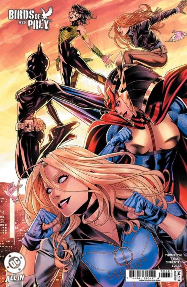 Birds Of Prey (2023) #26 Cover D Serg Acuna Card Stock Variant