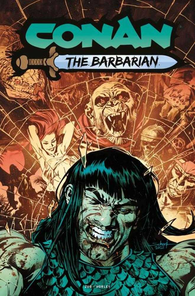 Conan The Barbarian (2023) #25 Cover D Jonas Scharf Variant (Mature)