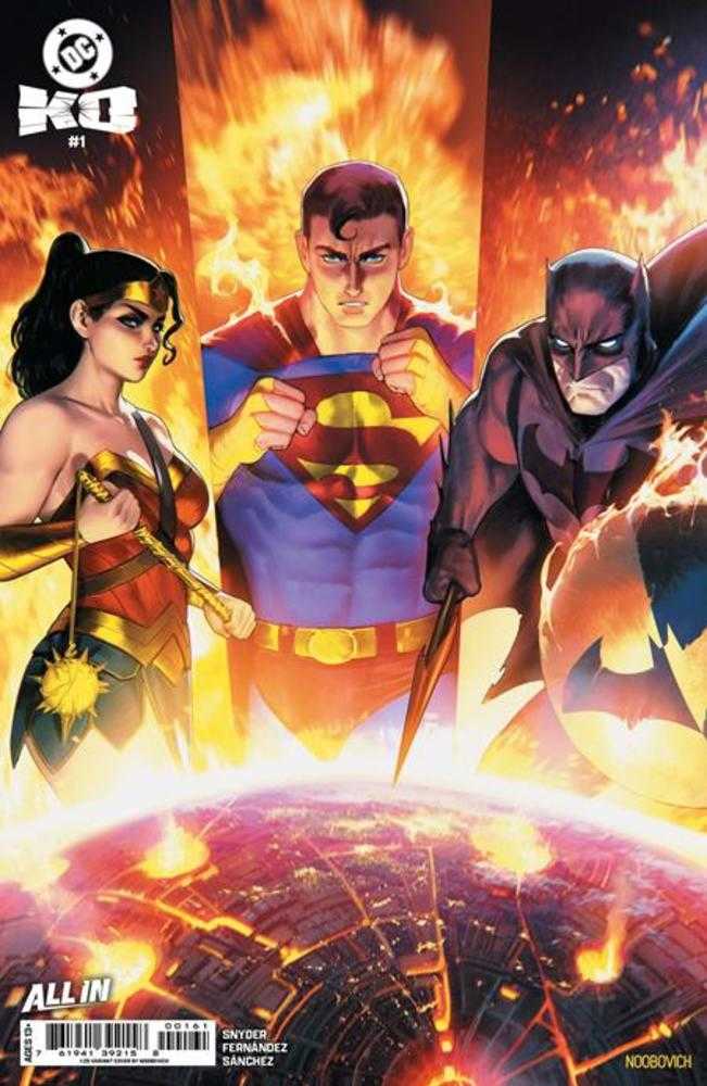DC K.O. #1 (Of 5) Cover M (1:25) Noobovich Card Stock Variant