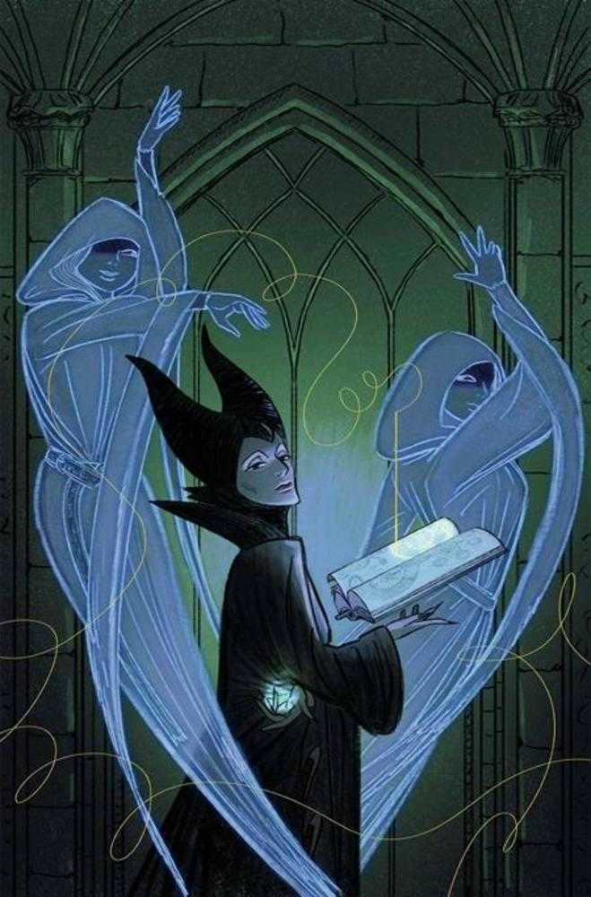 Disney Villains Maleficent #1 Cover H (1:10) Theo Stultz Full Art Virgin Variant
