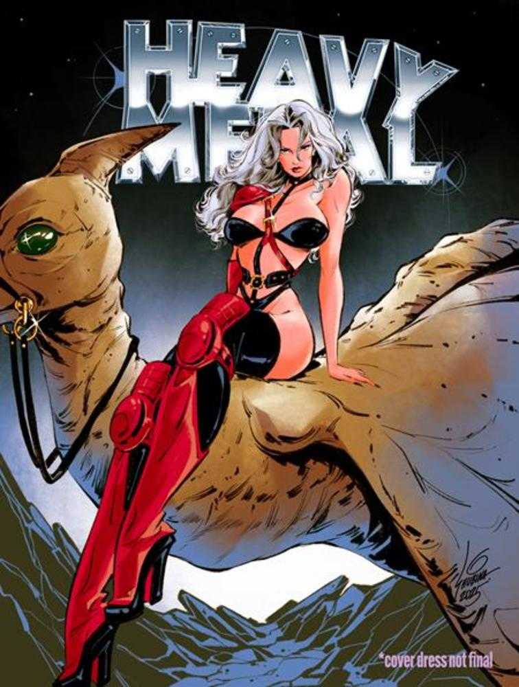 Heavy Metal Magazine (2023) #3 Cover D Sveta Shubina Massive Select Exclusive Variant (Mature) Limited To 2000 Copies