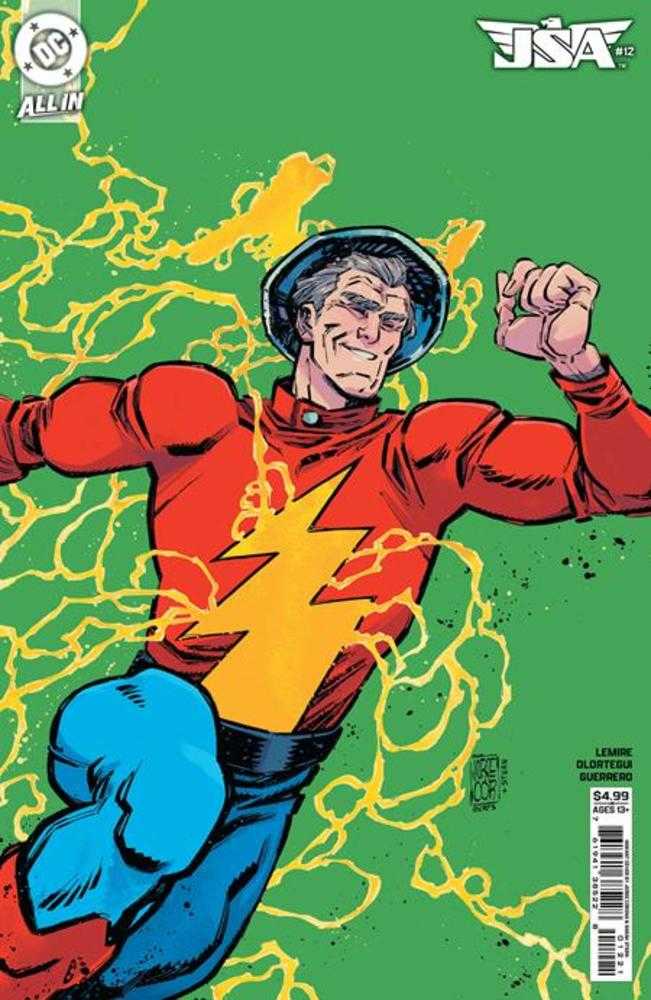 JSA (2025) #12 Cover B Jorge Corona Card Stock Variant