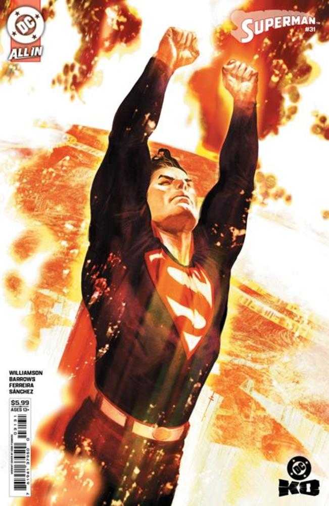 Superman (2023) #31 Cover C Sebastian Fiumara Card Stock Variant [DC K.O.]