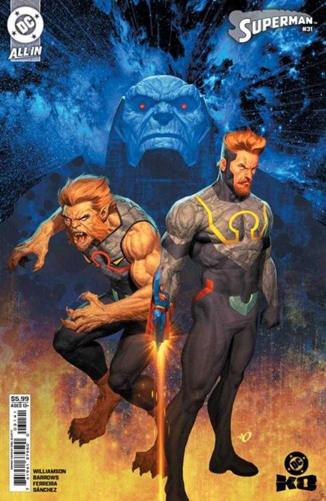 Superman (2023) #31 Cover D Ariel Olivetti Card Stock Variant [DC K.O.]