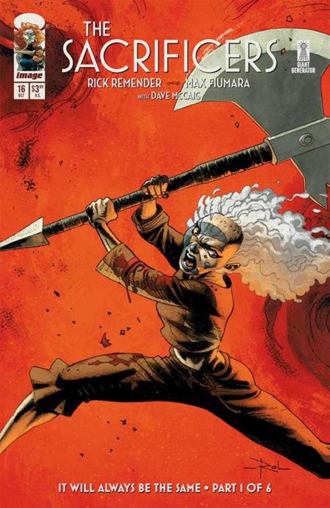Sacrificers #16 Cover C (1:15) Roland Boschi Variant