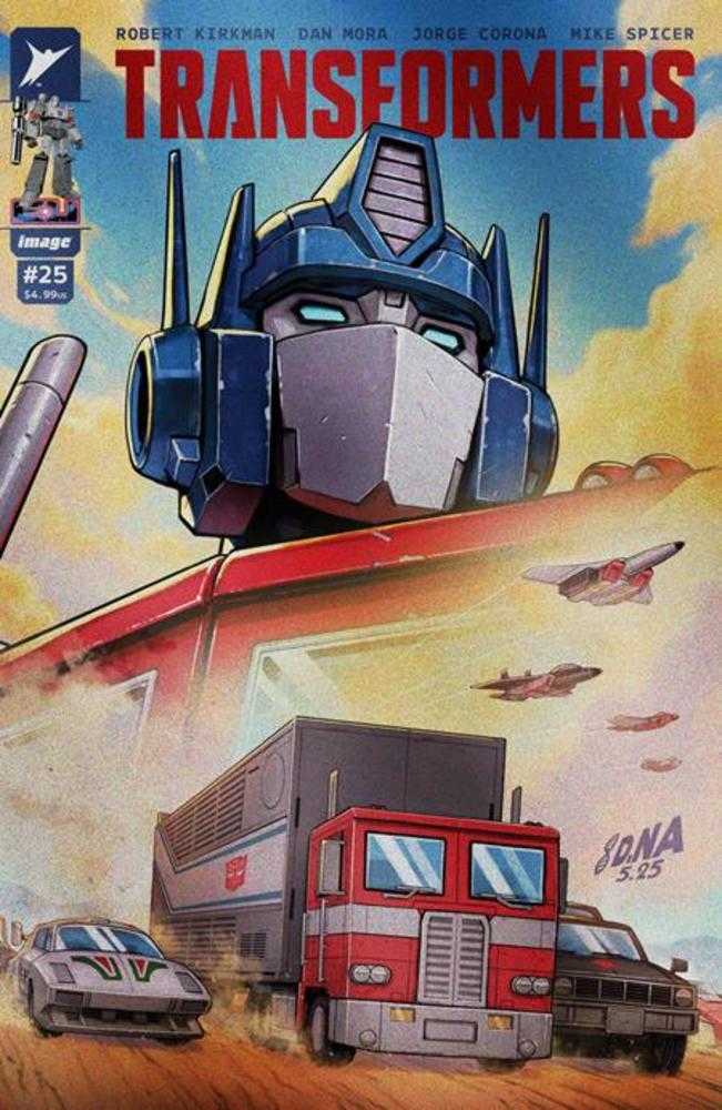 Transformers (2023) #25 Cover I David Nakayama Foil Variant