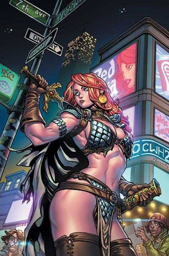 Sonja Reborn #1 Cover W (1:10) Chad Hardin Foil Full Art Virgin Variant