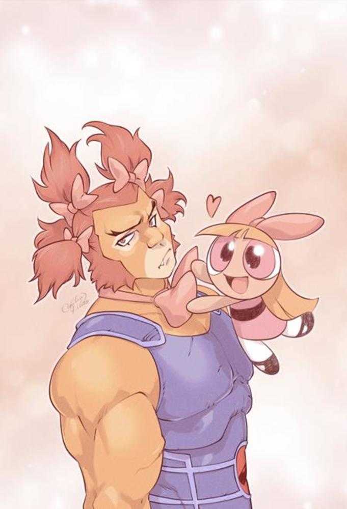 Thundercats Powerpuff Girls #3 Cover M (1:7) Emilio Pilliu Virgin FOC Bonus Variant