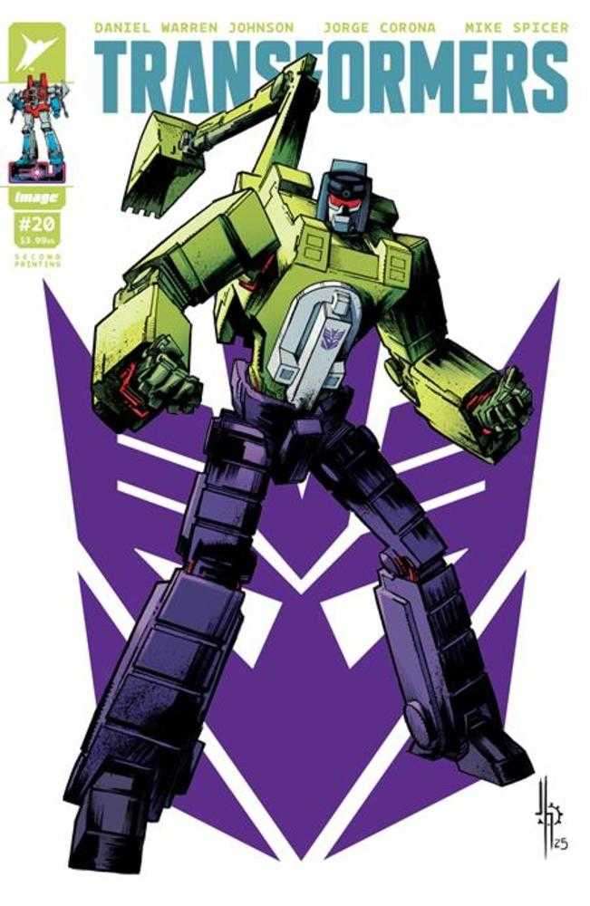 Transformers (2023) #20 Variant (2nd Printing) Cover A Jason Howard Decepticon Cover