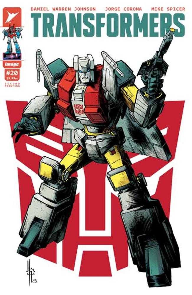 Transformers (2023) #20 Variant (2nd Printing) Cover B Jason Howard Autobot Variant