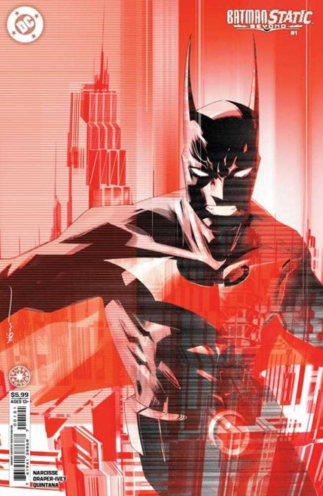 Batman Static Beyond #1 (Of 6) Cover B Dustin Nguyen Card Stock Variant (Out of Print)