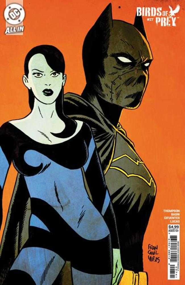 Birds Of Prey (2023) #27 Cover D Francesco Francavilla Card Stock Variant