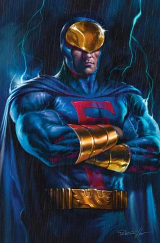 Blue Falcon & Dynomutt #3 Cover I (1:15) Lucio Parrillo Full Art Virgin Variant