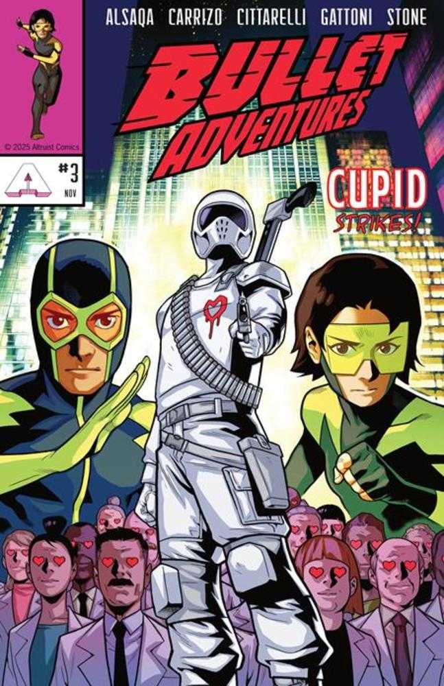 Bullet Adventures #3 Cover A Nicolas Carrizo & Fran Cittarelli