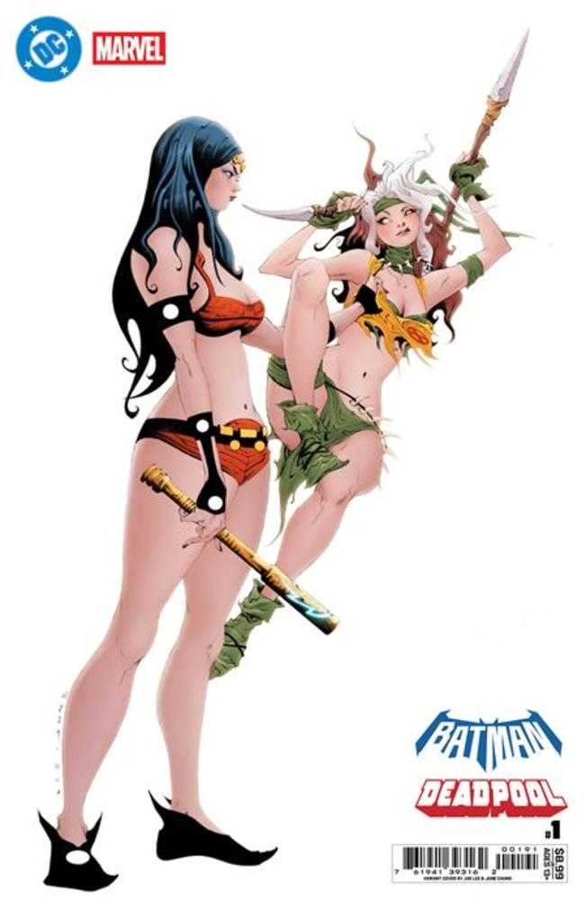 DC Marvel Batman Deadpool #1 (One Shot) Cover J Jae Lee Big Barda Savage Land Rogue Card Stock Variant (PRE-ORDER)