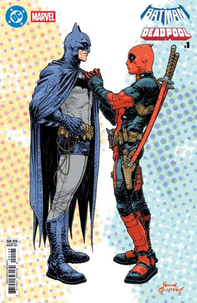 DC Marvel Batman Deadpool #1 (One Shot) Cover N Frank Quitely Batman Deadpool Card Stock Variant (PRE-ORDER)