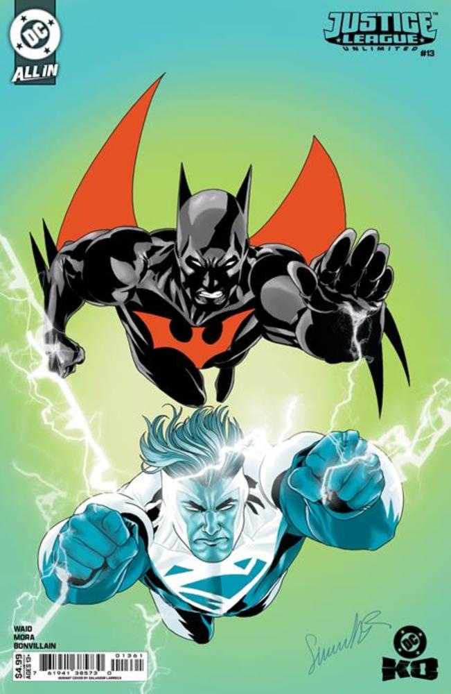 Justice League Unlimited (2025) #13 Cover E Salvador Larroca Card Stock Variant (DC K.O.)