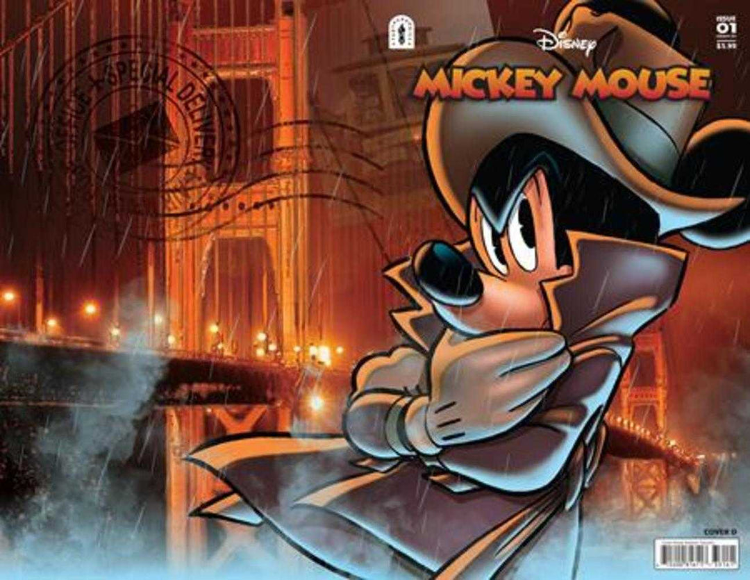 Mickey Mouse The Phantom Blots Double Revenge #1 Cover D (1:10) Andrea Freccero Wraparound Variant