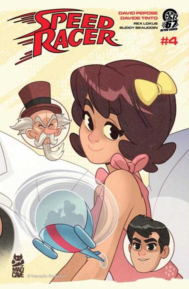 Speed Racer (2025) #4 Cover B Sean Galloway Retro Manga Variant