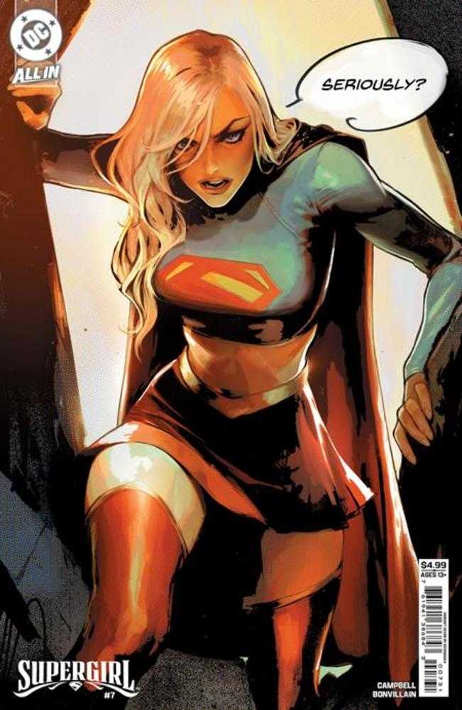 Supergirl (2025) #7 Cover B Sozomaika Card Stock Variant