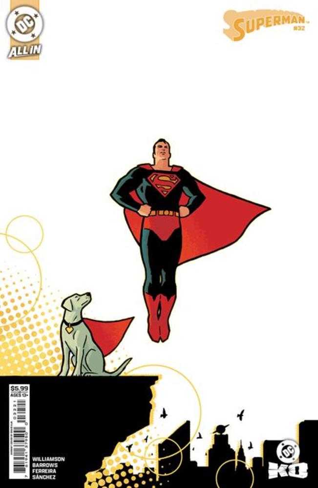 Superman (2023) #32 Cover B David Aja Card Stock Variant (DC K.O.)