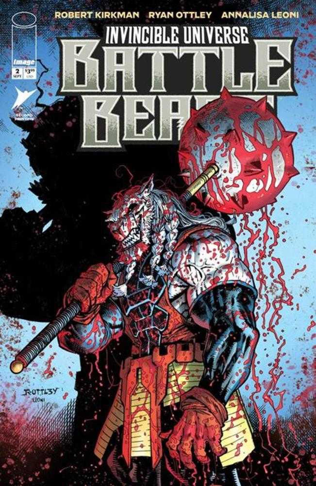 Invincible Universe Battle Beast #2 Variant (2nd Printing) Cover B Ryan Ottley & Annalisa Leoni Variant
