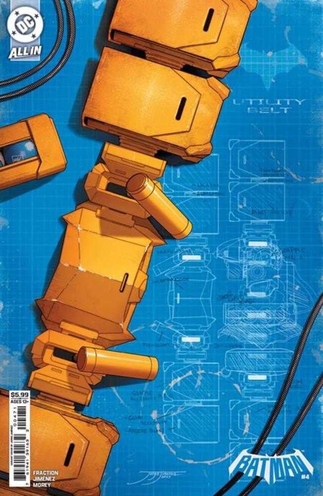 Batman (2025) #4 Cover E Jorge Jimenez Bat Gadget Card Stock Variant