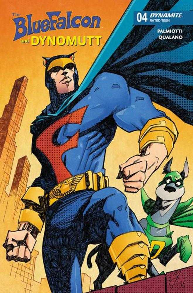 Blue Falcon & Dynomutt #4 Cover B John Mccrea Variant