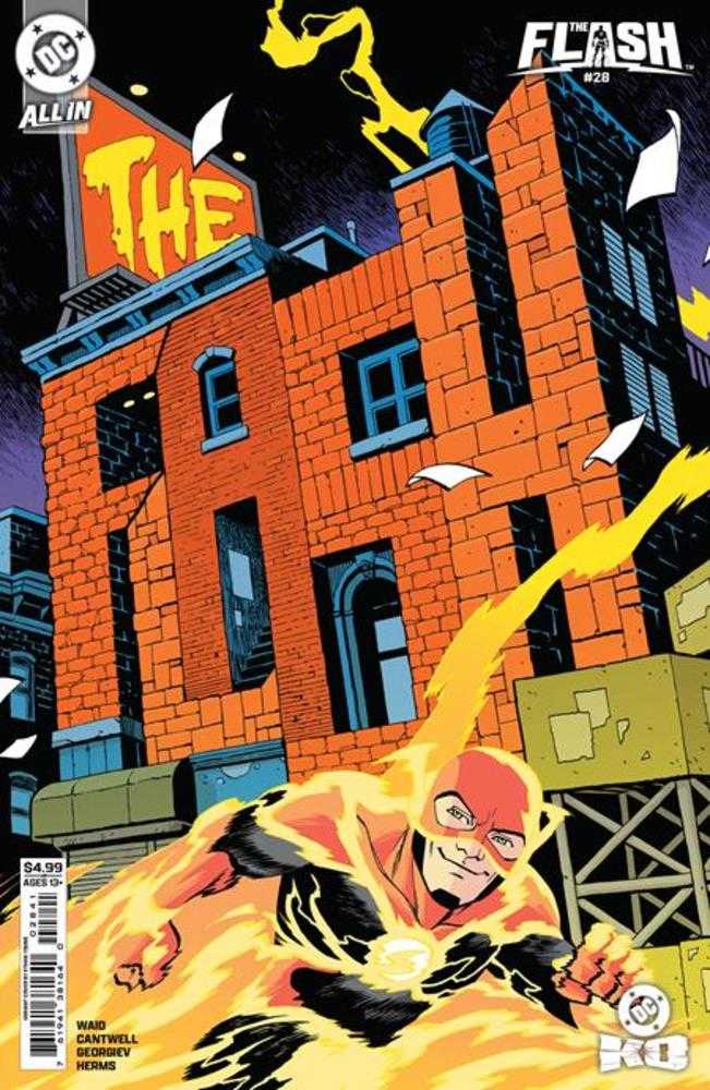 Flash (2023) #28 Cover D Ethan Young Card Stock Variant (DC K.O.)