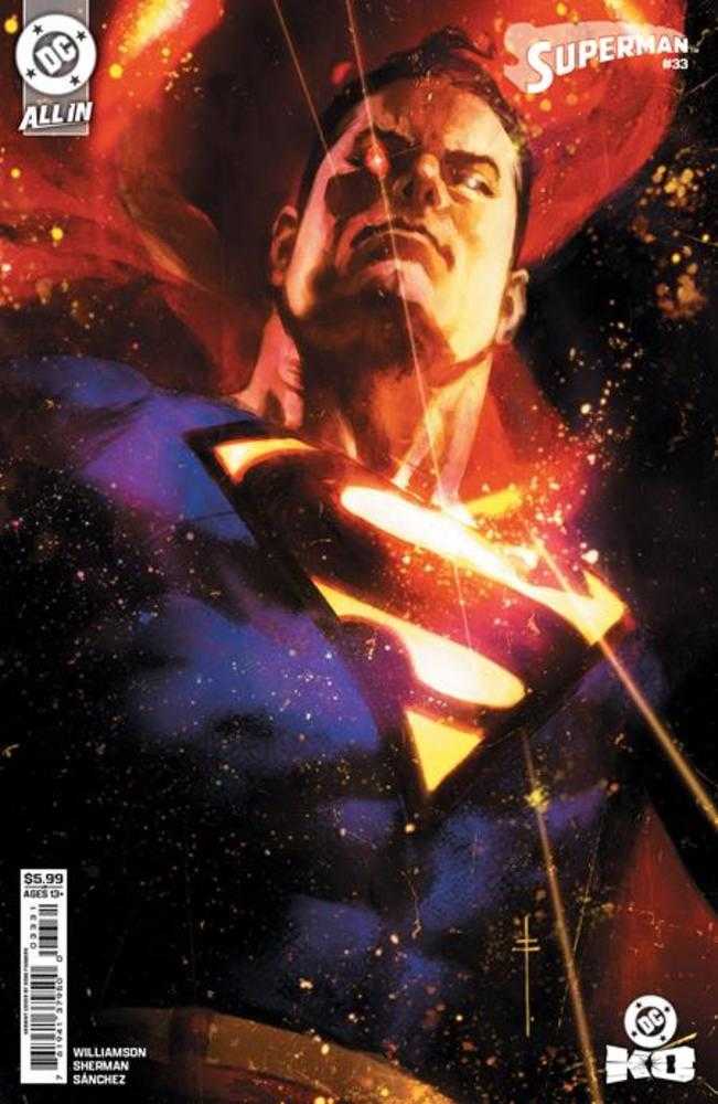 Superman (2023) #33 Cover C Sebastian Fiumara Card Stock Variant (DC K.O.)