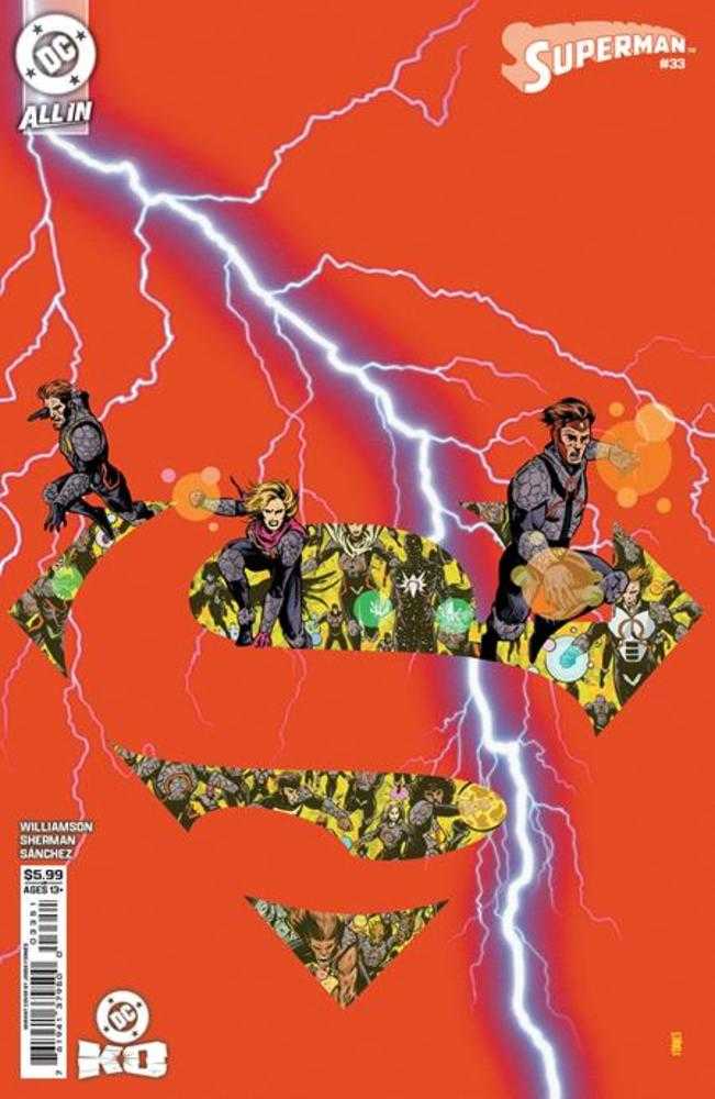 Superman (2023) #33 Cover E Jorge Fornes Card Stock Variant (DC K.O.)