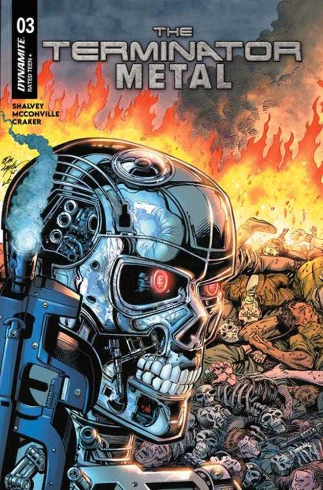 Terminator Metal #3 Cover B Bob Layton Variant
