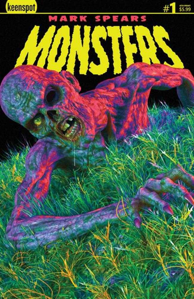 Mark Spears Monsters #1 Variant (6th Print) Cover A Mark Spears Zombie