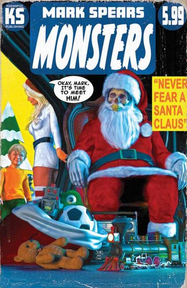 Mark Spears Monsters #4 Variant (2nd Print) Cover A Mark Spears Witching Hour Homage