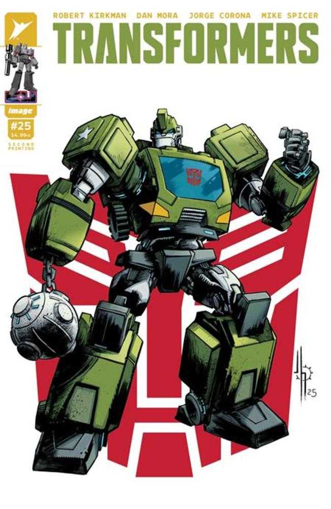 Transformers (2023) #25 Variant (2nd Printing) Cover B Jason Howard Edition