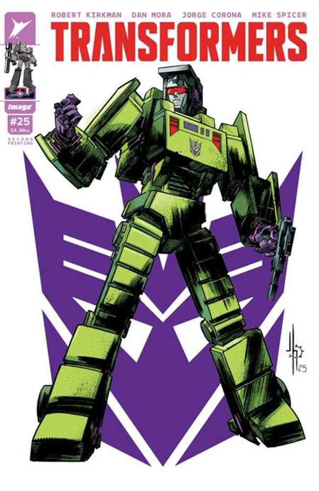 Transformers (2023) #25 Variant (2nd Printing) Cover C Jason Howard Edition