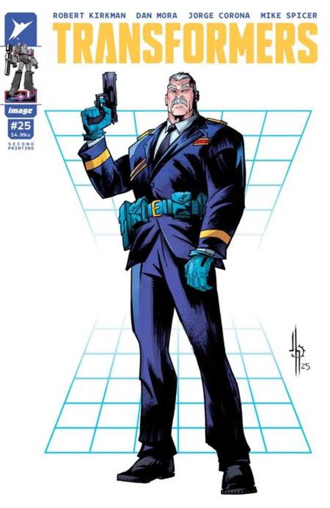 Transformers (2023) #25 Variant (2nd Printing) Cover D Jason Howard Edition