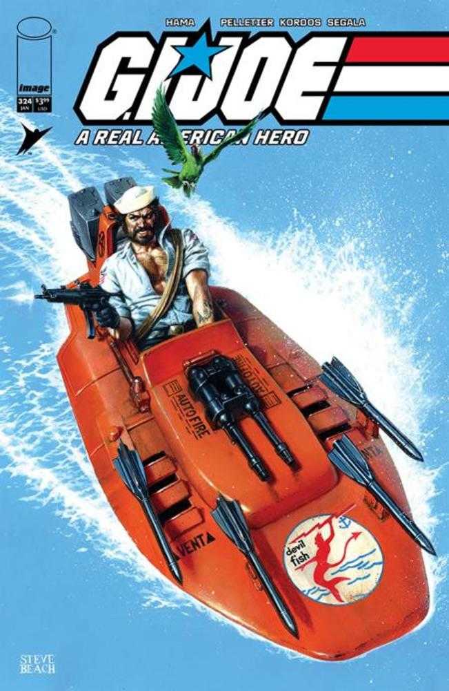 G.I. Joe A Real American Hero #324 Cover C (1:10) Steve Beach Variant
