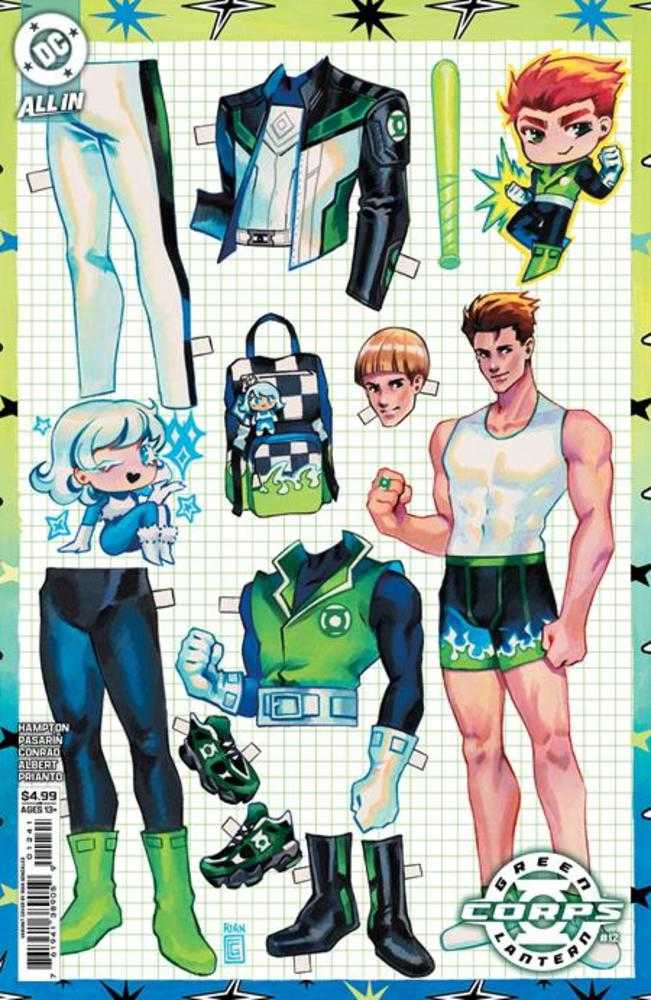 Green Lantern Corps (2025) #12 Cover B Rian Gonzales Card Stock Variant